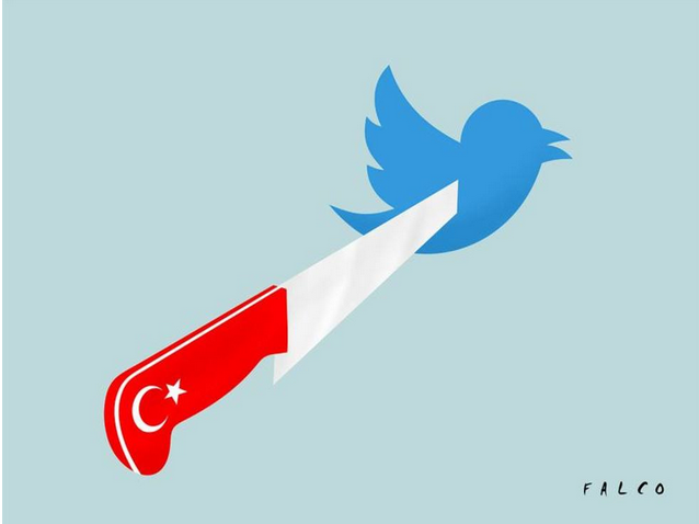 Fermiamo l’oscuramento di twitter in Turchia. #TurkeyblockedTwitter